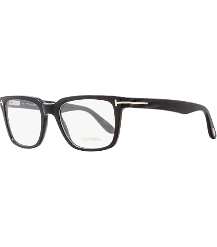 Amazon.com: Tom Ford FT5646 TF 5646 BLACK RECTANGULAR GLASSES